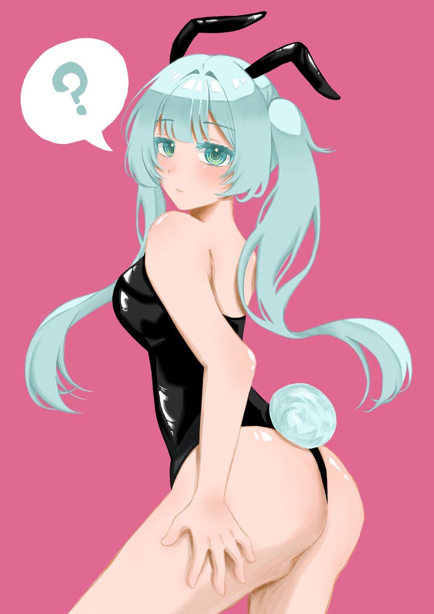 1214Surume's tweet photo. #バニーの日 
🐰ミク https://t.co/mxYwTqqYyF