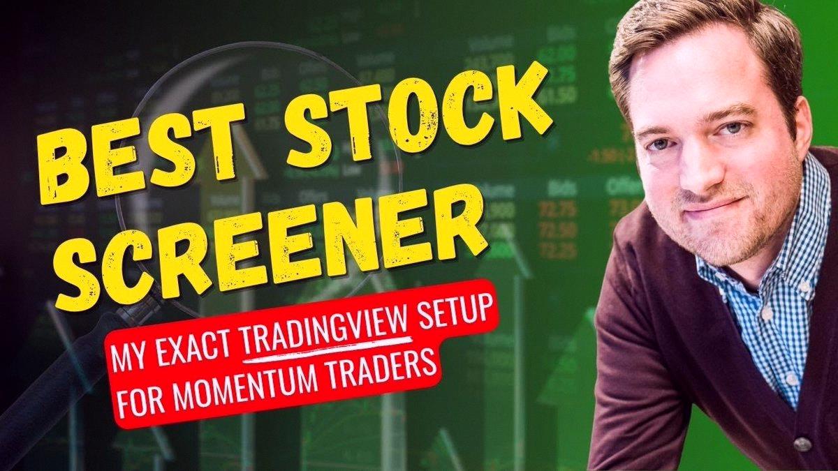 roogien's tweet photo. Knowing what to do isn't enough—you’ve gotta actually pull the trigger the same way every time. 

Here are my top 5 videos to get you trading more systematically:

1) My Best Screener for Growth &amp; Momentum Stocks (TradingView Setup for Swing Traders)
🔗 https://t.co/kKu6p0wIuW