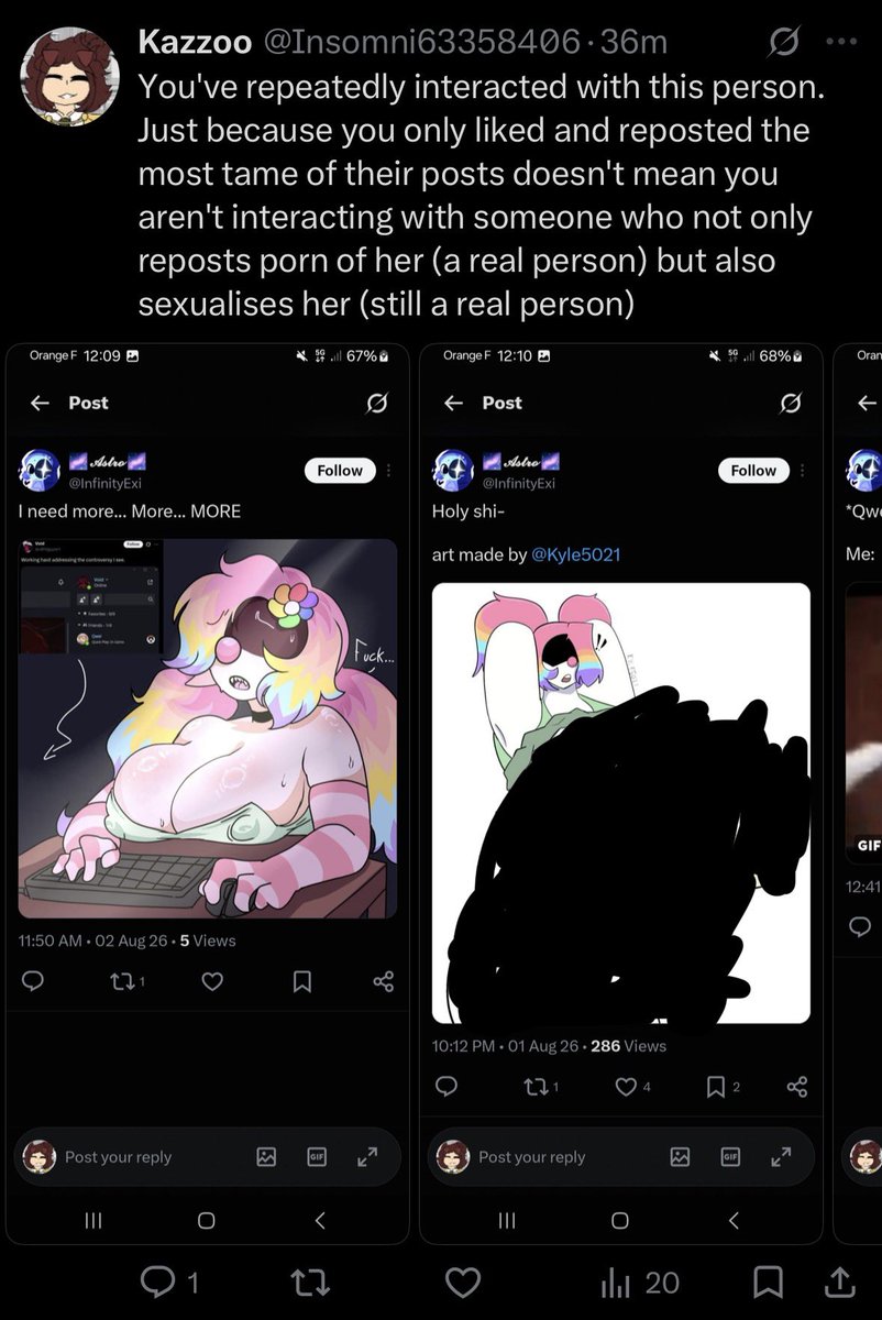 CoolestBabEver's tweet photo. @ebayitem21153 P.S: Stop socialising and basically defending people who openly jerk off to your supposed Goddess of pure and unbreakable innocence that can never do any wrong.

Actually, you probably jerk it to Qwel as well anyway so what’d be the point? https://t.co/CspMMIlJWy