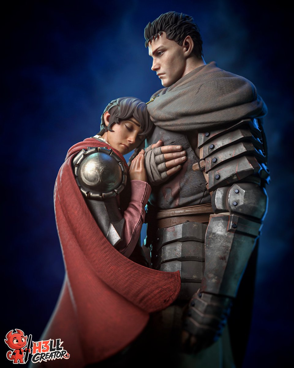 h3llcreator's tweet photo. Guts and Casca - Berserk
#berserk #guts #casca #stl https://t.co/jltWOQ5cq3