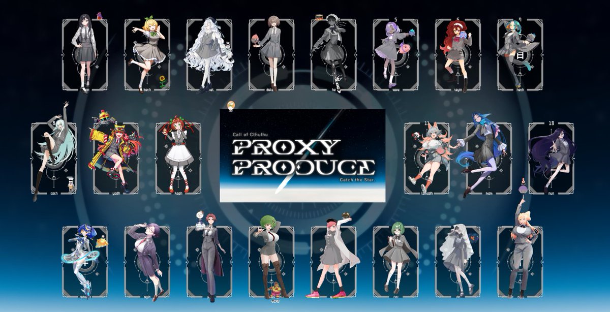 hayashika's tweet photo. @TRPG_TL CoC「Proxy Produce」
22人のアイドル候補に混ぜて頂いておりました。たいへん楽しい三ヶ月でした！ありがとうございました！ https://t.co/4WENR5ct7U