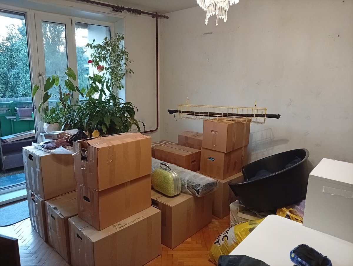 _daozhang's tweet photo. Перевезли вещи в новой дом. Сегодня еще отсыпаемся и откисаем на старой квартире, планируем весь день играть в днд и восстанавливаться. А завтра начнётся новая эпопея с разбором вещей и планированием ремонта... https://t.co/n9ZfTiNnIF