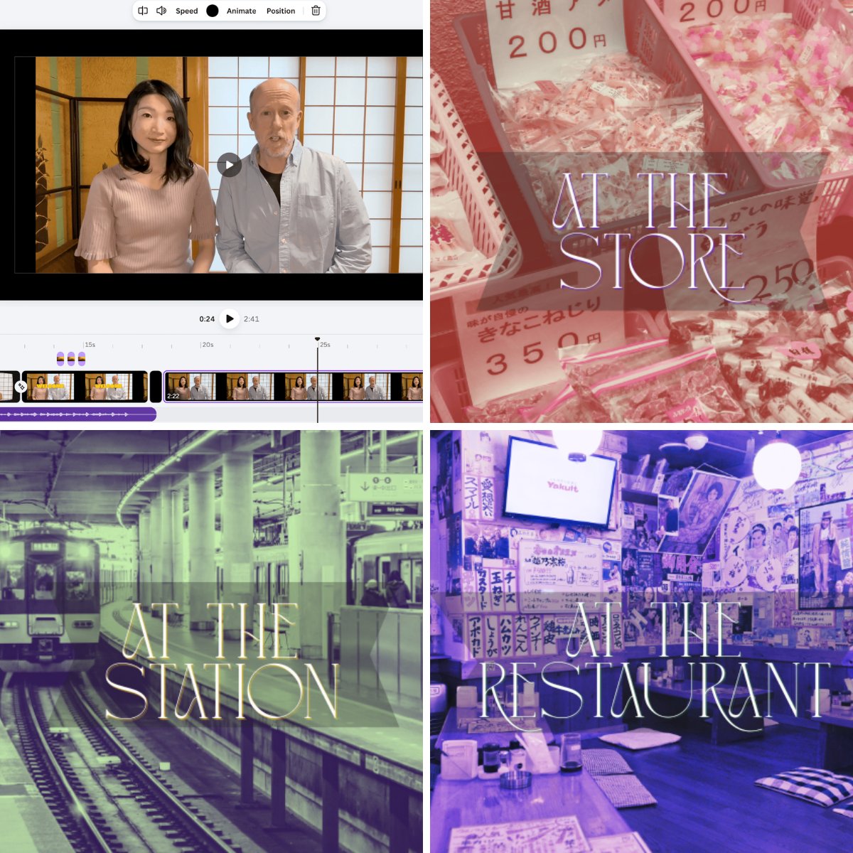 NihongoJobs's tweet photo. Go from beginner > intermediate #Japanese with this new online program from Maplopo that focuses on the train station, store &amp; restaurant.

It is in-depth, highly structured, self-paced &amp; timezone-friendly. Doc &amp; Reiko support you along the way.

https://t.co/0jskNBdBz2 https://t.co/fXv2LnC3gM