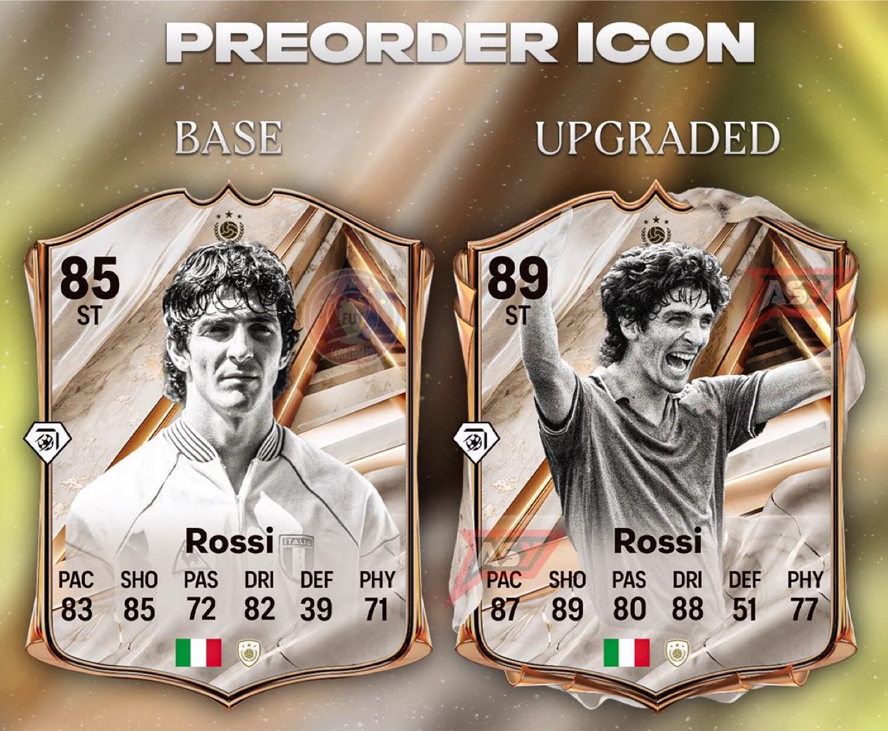 FC 27 Pre Order Icon Official Card Design