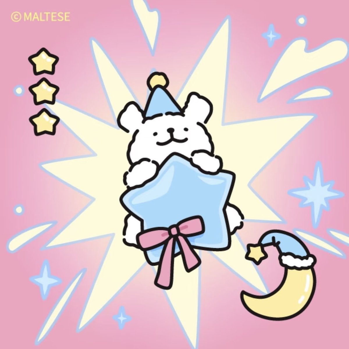 Maltese_post's tweet photo. 星も月も、モルチーズの頭の上に降りてきたよ。
モルチーズが「おやすみ」って言ってるよ〜🐶💤

몰티즈 &amp; 리트리버
线条小狗
線條小狗 https://t.co/MNVYwyc1qB
