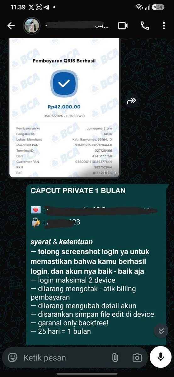 annather__'s tweet photo. proof capcut https://t.co/6rVxyJlf8g