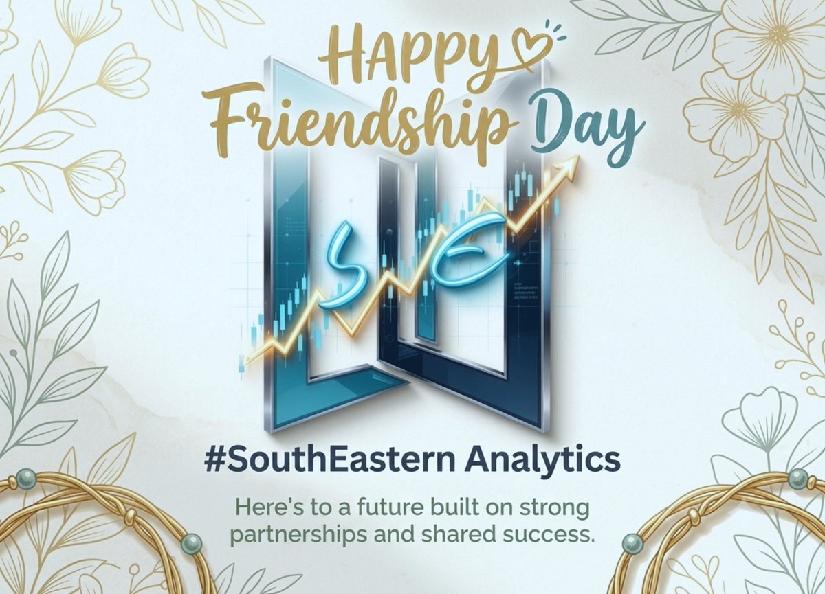 i_SouthEastern's tweet photo. we are reminded that the best investments aren’t just in markets. 

They’re in the people...

Happy Friendship Day to our clients.. You make our journey worth remembering forever...

Regards,
Team ##SouthEastern_Analytics https://t.co/q7lkZ0CAI7