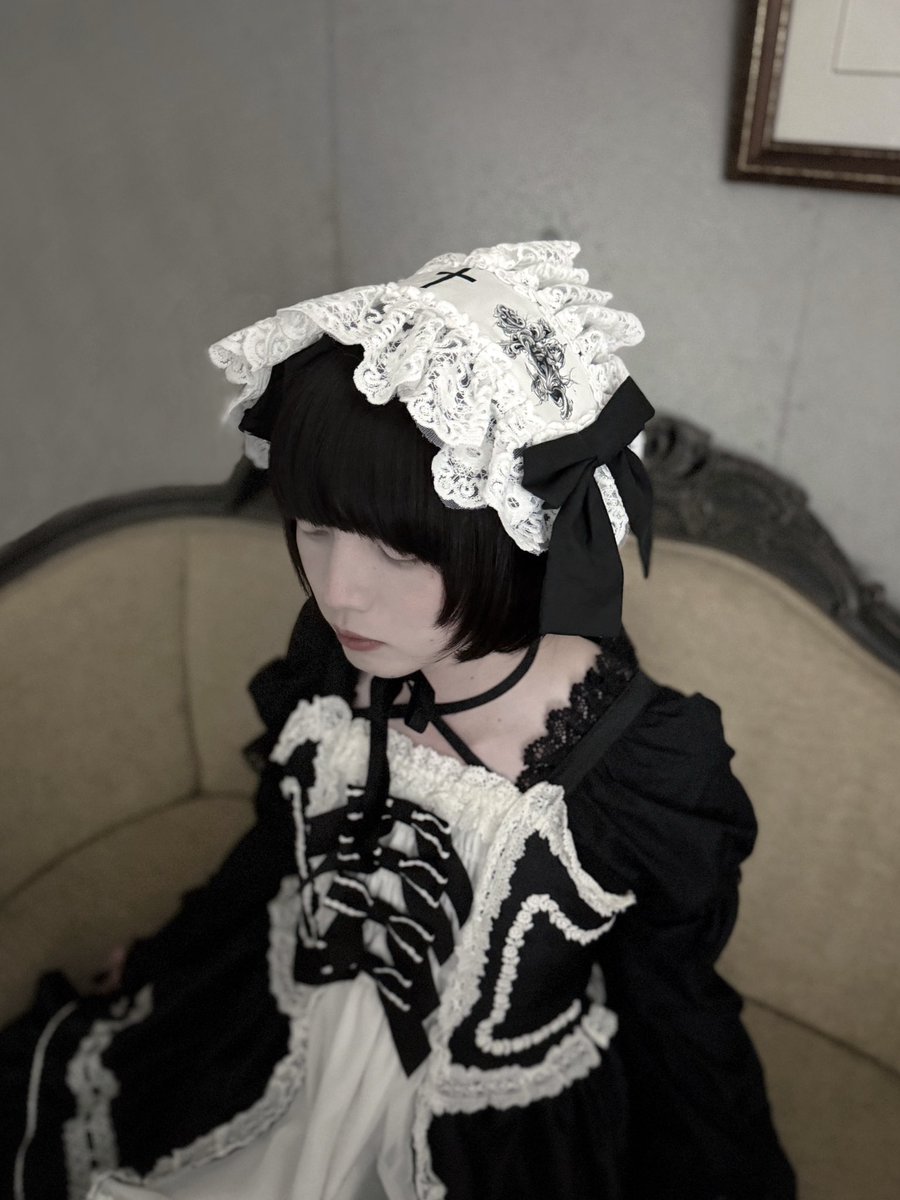 yss_04's tweet photo. 🤍告知🤍
yori ×  ANCOTTON
collaboration headdress

+-+-+-+-+-+-+-+-+-+-+-+-+-＋-＋-＋
@an__1222__  様とのコラボヘッドドレスを販売します 𓆩✧︎𓆪

・Bloodroot Cross /white
・Mouse Meltdown /black
(デザイン　2種)

8月8日(土) BOOTHにて通販販売開始　🛒 https://t.co/EjxLVGyKdS