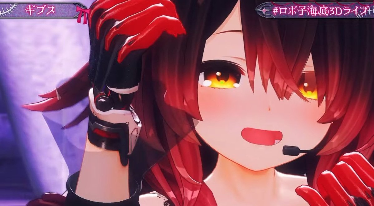 Sarupyon0722's tweet photo. ロボ子さんの「ギプス」良すぎて泣いちゃう
#ロボ子海底3Dライブ https://t.co/uypQfitVbU