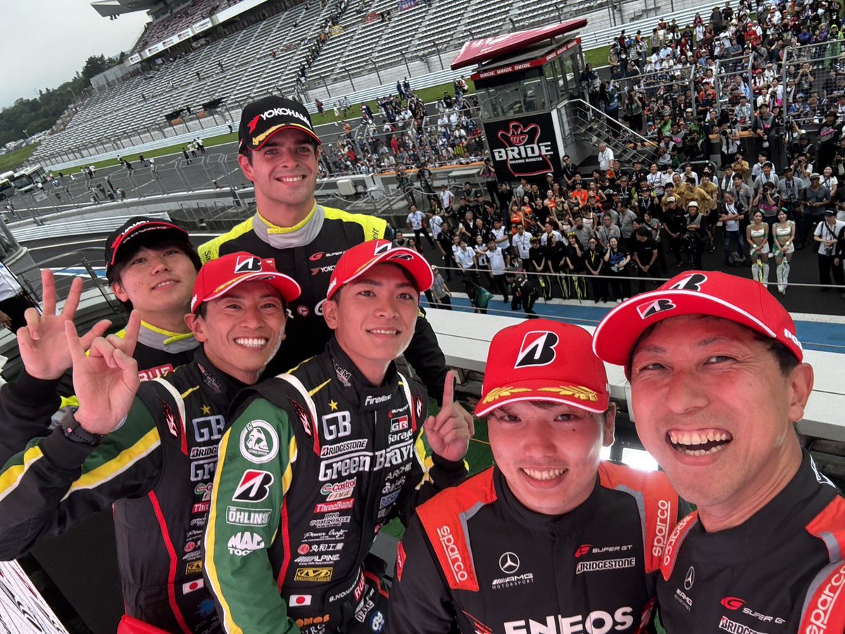 KiyoshiUmegaki's tweet photo. SUPEP GT Rd.4

初表彰台獲得することができました！

自分のスティントはバトルで少し順位を落としてしまいましたがペースは悪くなく、ザックもリカバリーしてくれて3位で率直に嬉しいです！
チームの皆さんに感謝です❗️

#supergt #carguymks #tdrdc https://t.co/fXv7B6xrOF