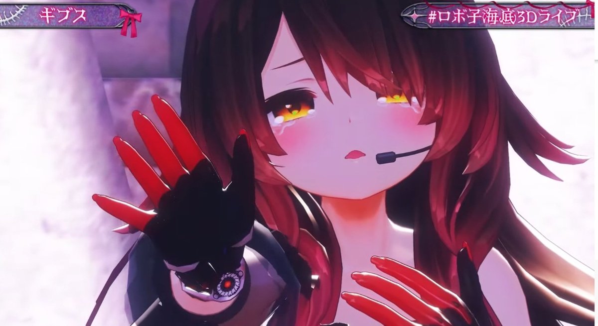 Sarupyon0722's tweet photo. ロボ子さんの「ギプス」良すぎて泣いちゃう
#ロボ子海底3Dライブ https://t.co/uypQfitVbU