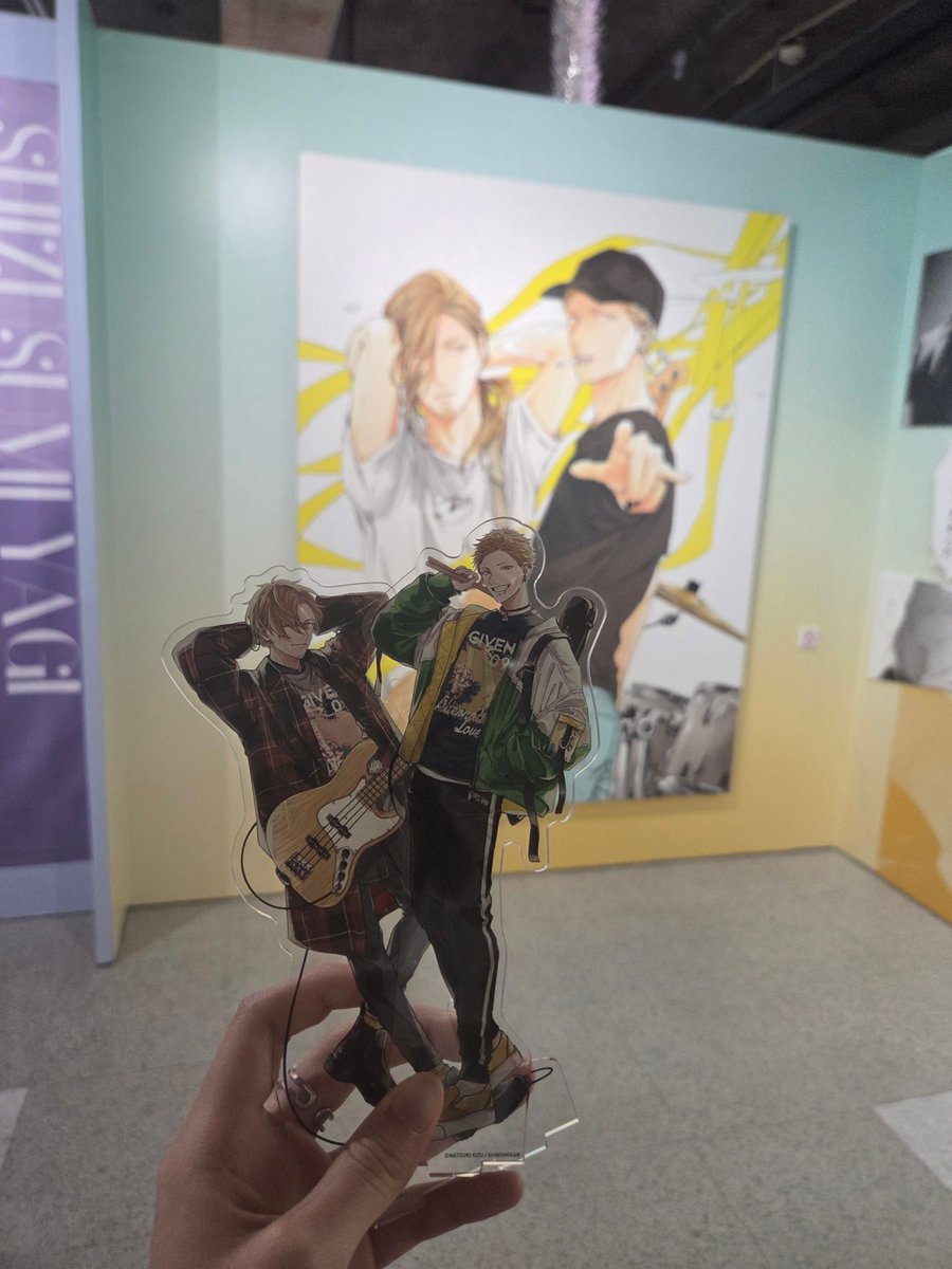 Buona__'s tweet photo. 最後のギヴン展　
推しカプ堪能してきた💕
#ギヴン展ENCOREに行ってきました https://t.co/gCAW74m5S6