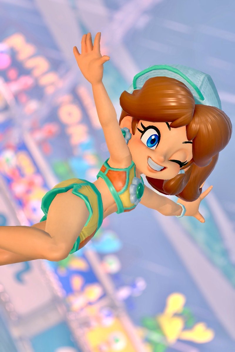 rinrin01861's tweet photo. デイジーちゃん🌼
#MarioKartWorld
#マリオカートワールド写真部 
#PrincessDaisy https://t.co/XHsdczLcma