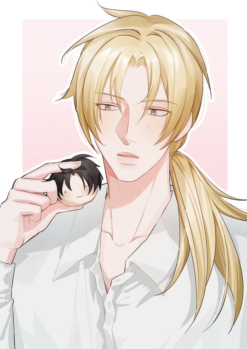 mmwngzi1663's tweet photo. 宗一生日快乐😽😽！一直在摸索画风所以有些差别（）真的特别特别喜欢太太的作品…🫶#恋する暴君 https://t.co/KRm2J1DJic
