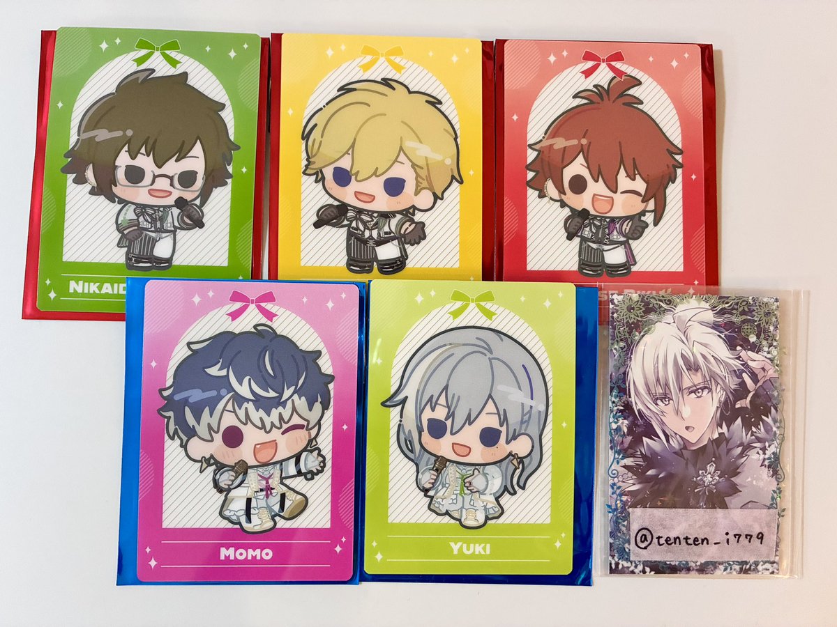 tenten_i779's tweet photo. 【交換】アイドリッシュセブン アイナナ JOYSOUND ジョイサウンド
ドリンク特典 カード

譲 : 大和、ナギ、陸、百、千
求 : 一織、三月、天

＊天優先でお返事させていただきます。
検索からもお気軽にお声掛けください。
＊郵送交換 https://t.co/rS18ZFVTj9