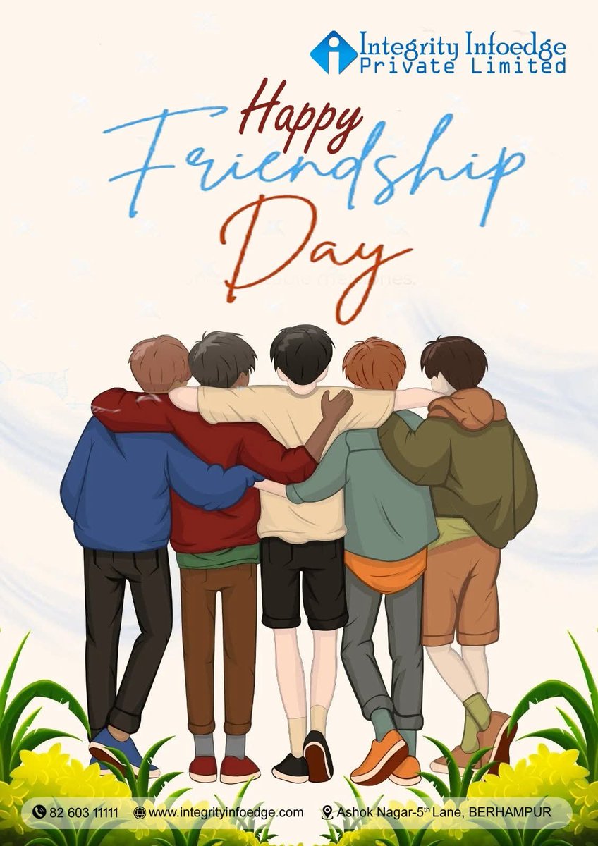 InfoedgeLimited's tweet photo. #FriendshipDay #HappyFriendshipDay #integrityinfoedge https://t.co/rZ46xLLaQ7