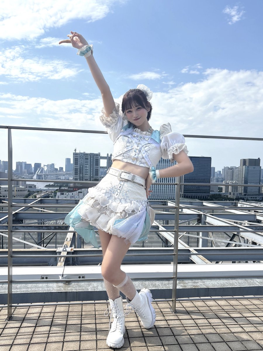yuzuka__tebasen's tweet photo. 手羽先センセーション 水色担当
宮代 柚花です！🐩🩵

 #TIF2026 最高の夏を、思い出をありがとう。 https://t.co/uLdMjhsFG7