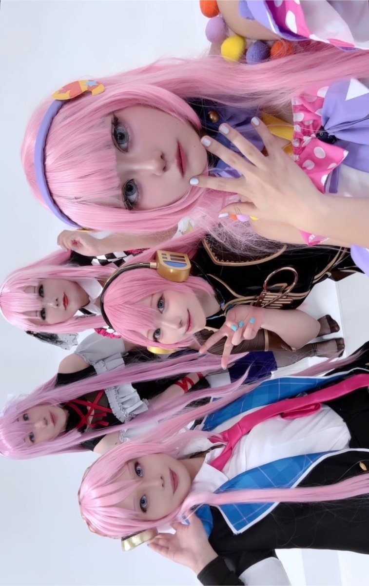 RAF_k09's tweet photo. 素敵併せでした❕
たくさん🐙さんいてたのし〜🥳
主催のろにちゃんくまちゃん本当にありがとう~.ᐟ.ᐟ💗💗💗
#響き合うセカイ0802
#prsk_cos https://t.co/IUQn4wl7j7