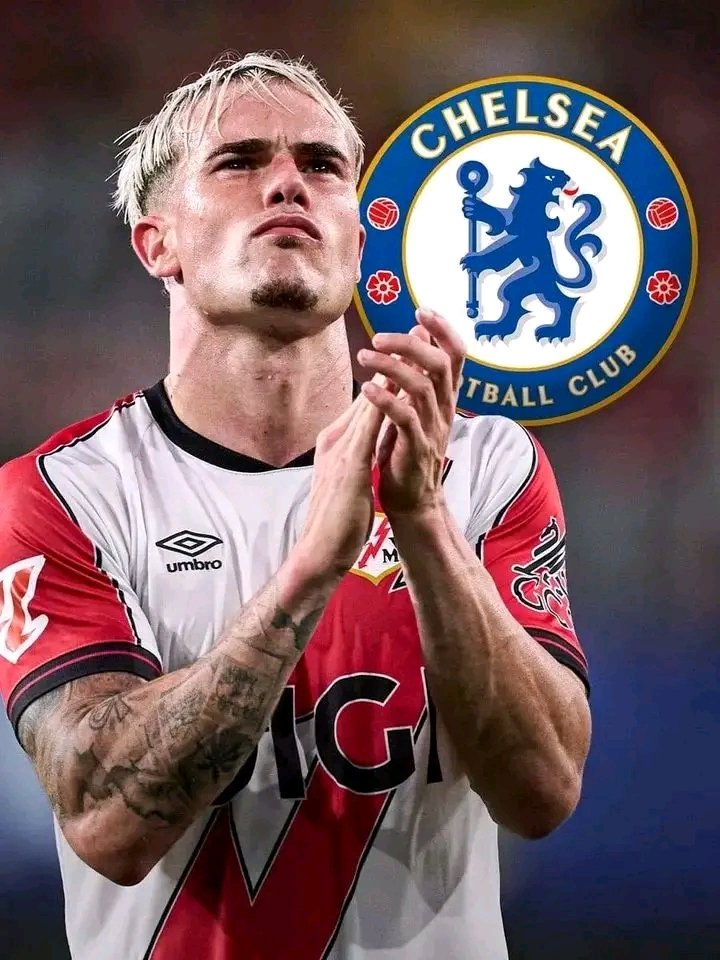 dutchiefooty's tweet photo. 🚨BREAKING

Chelsea are in advanced talks with Rayo Vallecano for Pep Chevarría 

Final details being sorted. Player ready to travel to London 

28y/o keen to join #CFC 

Source @MatteMoretto https://t.co/DJhMYaC1AS