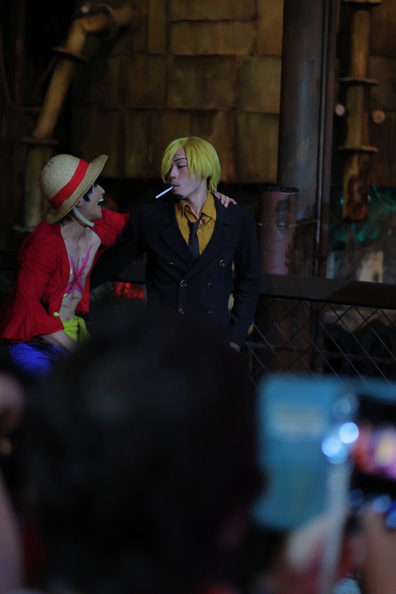 Kiriya_Sanji's tweet photo. プレショ 8/2
ルフィ、サンジ
#USJファン #USJワンピース https://t.co/u5UCKxQnid