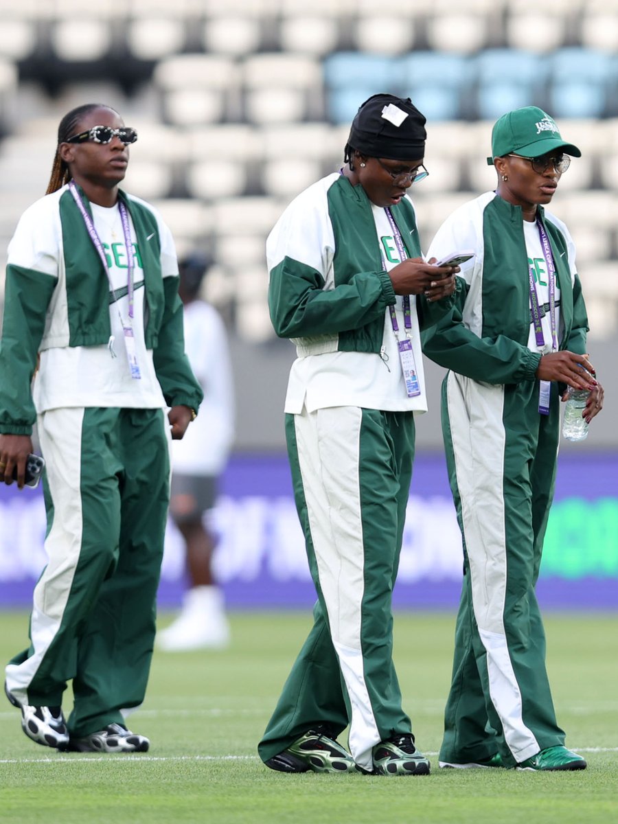 CAFwomen's tweet photo. No one rocks a fit quite like Naija. 💚

#TotalEnergiesWAFCON2026 https://t.co/VpjPc0ou62