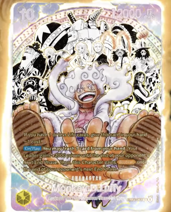 AndyCollectz's tweet photo. New OP17 "Pirate Crew Super Alt Arts"

Rocks D. Xebec &amp; Monkey D. Luffy https://t.co/RQovCzWIT1