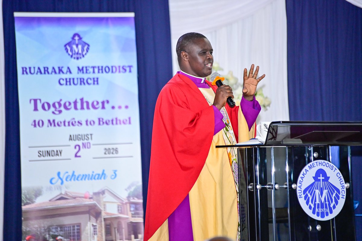 rebecca_miano's tweet photo. Had a great Sunday as i joined the faithful congregation at Ruaraka Methodist Church for today’s Sunday service. 

It was an absolute joy to fellowship, worship, and share in the Word of God with such a vibrant and dedication community.

​Faith and unity remain the bedrock of our society. As we reflect on today’s powerful message, we carry forward a renewed spirit of hope, love and service to one another.

​A heartfelt thank you to the leadership and entire church family at Ruaraka Methodist for their warm hospitality and unwavering prayers for our country.

​May God continue to bless us all, and may God bless Kenya! 🇰🇪