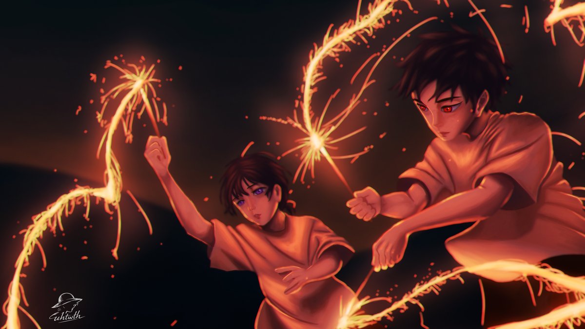 uhtwth's tweet photo. Kunishige and Chiaki
#kagurabachi126 #kagurabachi #mangacoloring #kagurabachicolored https://t.co/gSAmcknOac