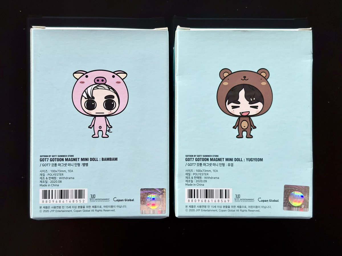 l3am97's tweet photo. 📍ปล่อย Gotoon Magnet GOT7
แบมแบม/ยูคยอม อย่างละ 1 ชิ้น
ราคา 997.- (ส่งฟรี)

สนใจทัก dm ได้ค่ะ 🥹

#ตลาดนัดเมนแบม 
#ตลาดนัดอากาเซ
#ตลาดนัดอากาเซ่
#BamBam #Yugyeom 
#GOT7 https://t.co/5LCLcCl8dw