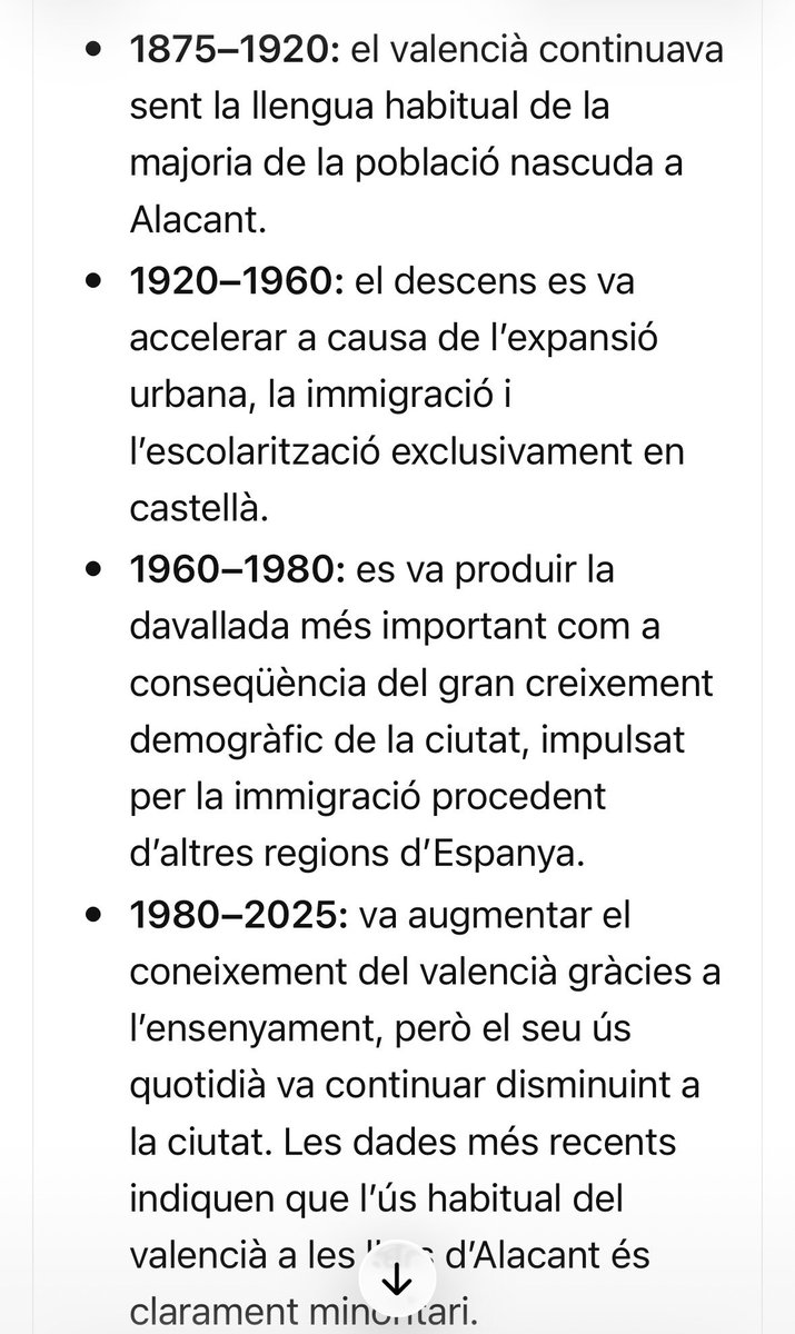 NacionalistesPV's tweet photo. Crònica anunciada de la desaparició del valencià a la ciutat d’Alacant.
Però « el castellano está en peligro  i « nos imponen el valenciano ». https://t.co/Td66SSMOU6