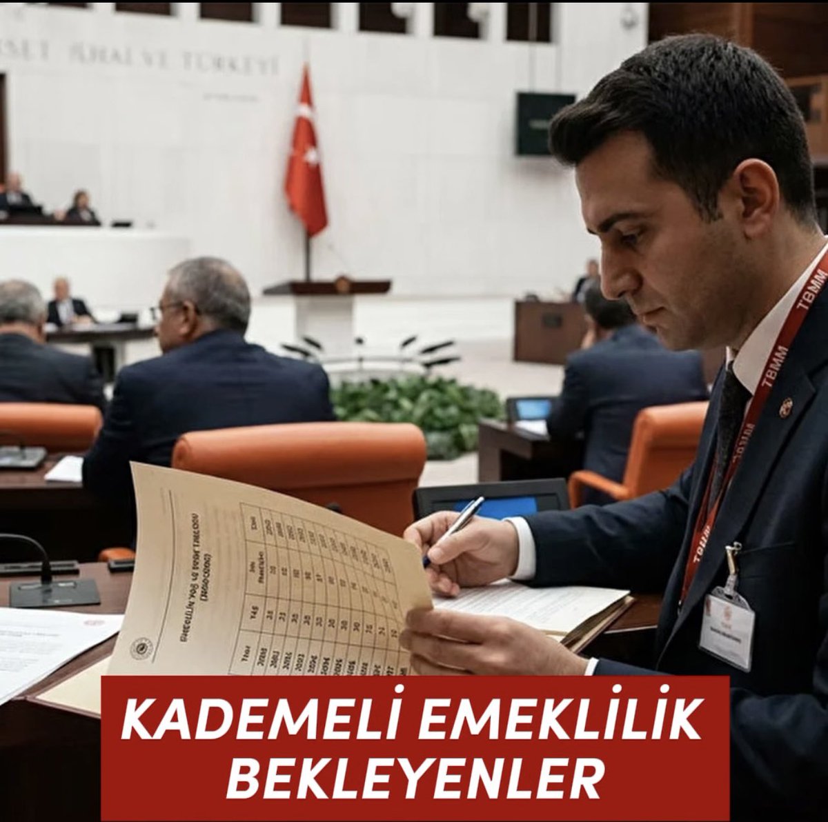 AbdullahAdabas's tweet photo. 🔴 KADEMELİ EMEKLİLİK BEKLEYENLER

Platformdan kampanyanlarına destek rica ettiler. 

‼️ En kısa sürede yasanın çıkmasını bekliyorlar. 

‼️ Devlet büyüklerine duyurulur. 
 #KademeKanunuÇıksın https://t.co/eyzvi3KUMj