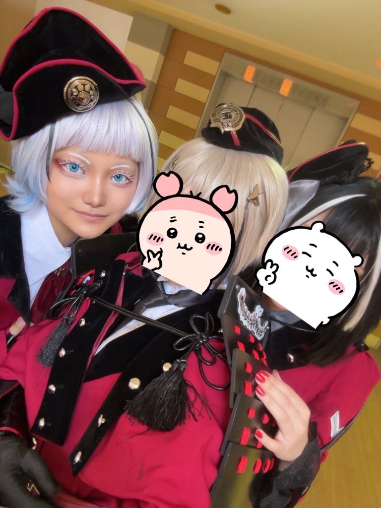 wjwl3O's tweet photo. 離脱してまーす‼️たのしかった〜
たくさん似合ってるって言われて嬉しかったです💓💓💓
3日後に関東帰っちゃうので1日目会えなかった人も今日会えてよかった😭（今年は多分もう飛べないので……！！）
ウイコス、今度はホテルとりたい。

#ウイコス16 https://t.co/5geS44q2Fj