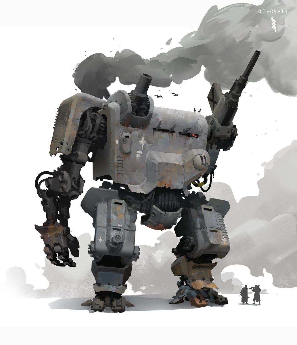 zaltys_art's tweet photo. Introduce yourself with 4 mechs! https://t.co/j5azL8d6kg