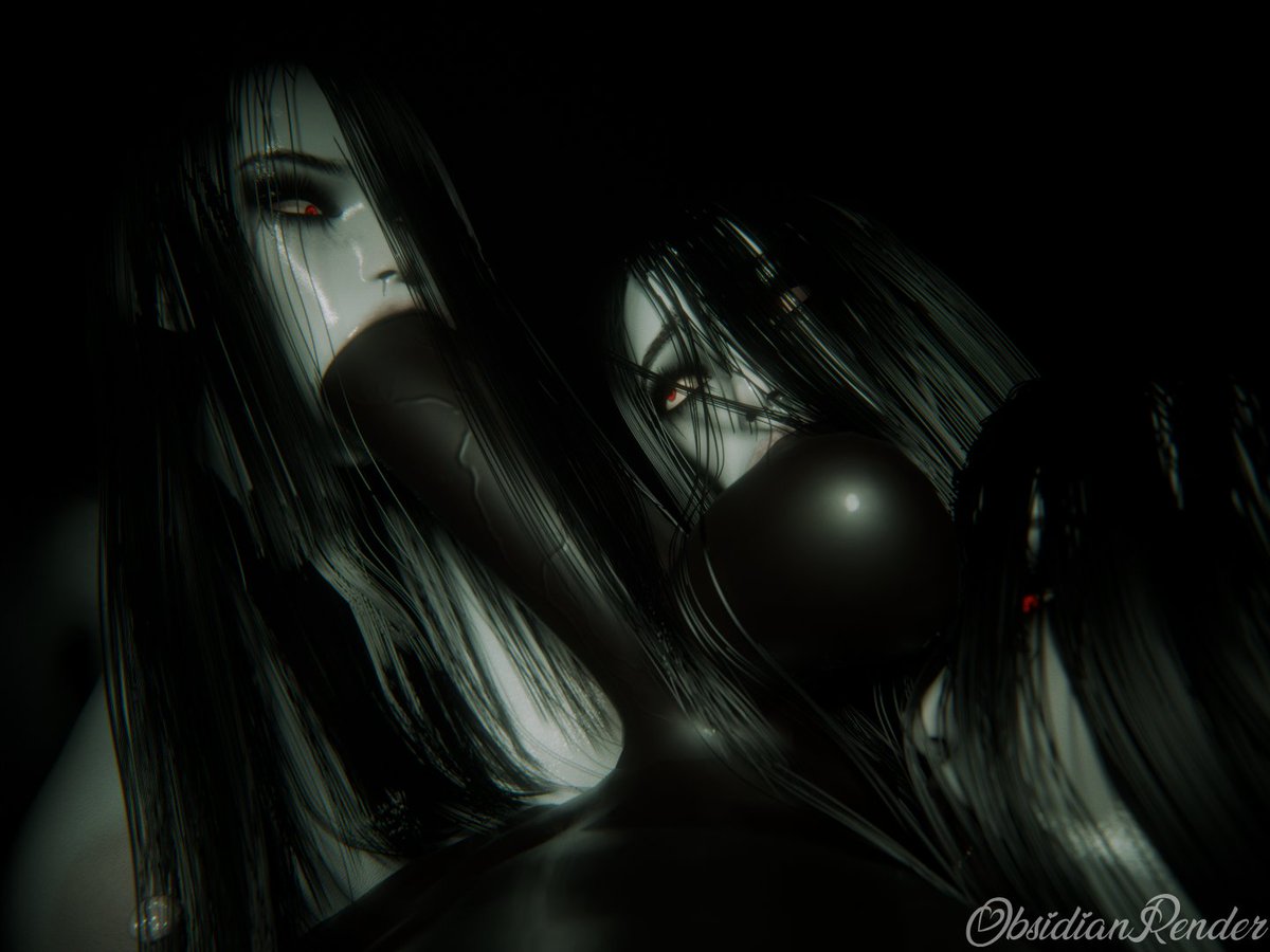 ObsidianRender's tweet photo. Sadako Comm https://t.co/DgsaBK1k7G