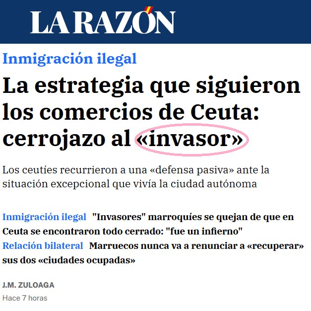 Faroni12's tweet photo. Portada de La Razón de hoy. Todo un detalle lo de las comillas. https://t.co/mkmdLD56Hr