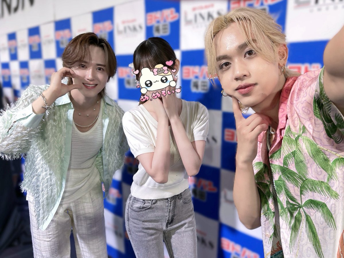 Melow93chu's tweet photo. ⋆𐙚 ̊. 2O26.O8.O1 ⋆𐙚 ̊.
ENJIN 3SHOT撮影会📸♡

大阪来てくれてありがとう🌟
幸せすぎる１日でした😭💖🎶
ㅤ
#ENJIN_BRAZE #ブレイ期
#ENJIN_RYONO #ENJIN_KYO #ENJIN_Arik https://t.co/d6JcWgVJGG
