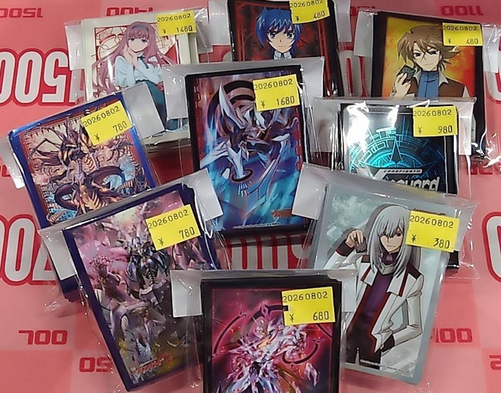 ヴァンガード　スリーブ　まとめ売り 🔥ヴァンハッピー入荷情報🔥】 使用済みスリーブコーナー更新致しまし