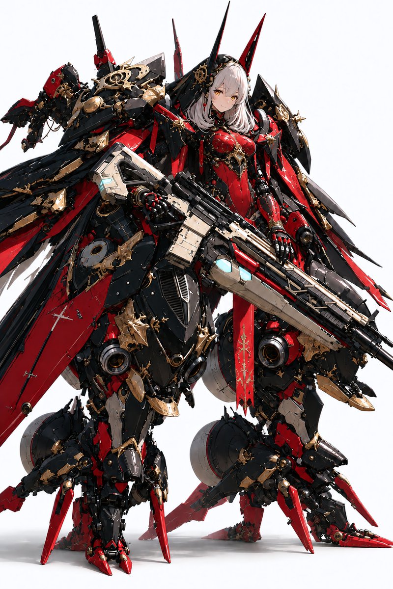 kurahu_capten's tweet photo. Mecha girl - 196 - https://t.co/KZv6vGJc0s