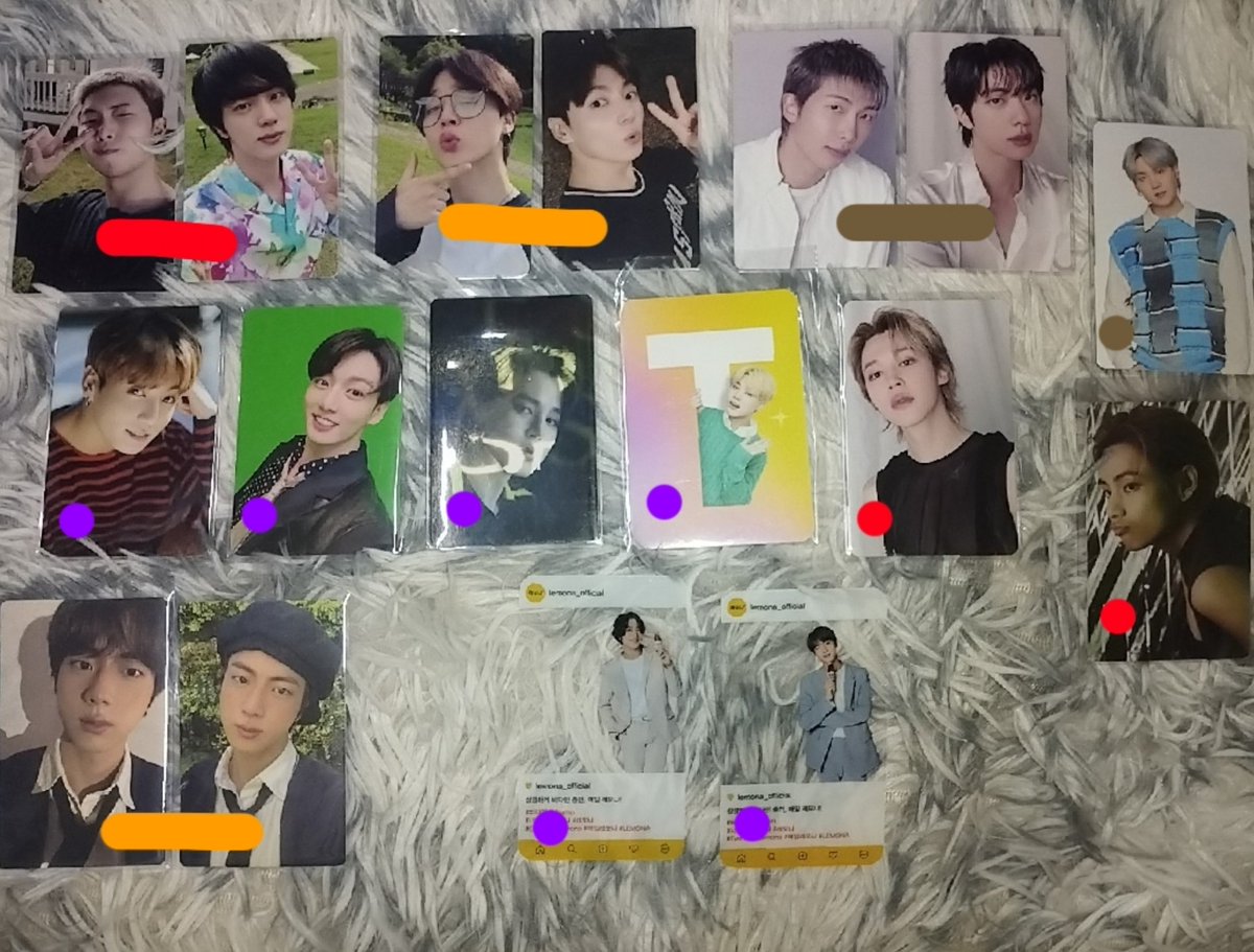 SugaSupremeBias's tweet photo. WTS BTS PC PH

BTS PC
🟣 200
🔴 300
🟠 350
🟤 400
taguig, jnt
2 weeks dop

t. rm namjoon jin seokjin agustd suga yoongi jhope hobi hoseok jm jimin v taehyung jk jungkook https://t.co/BEO8WizF0T