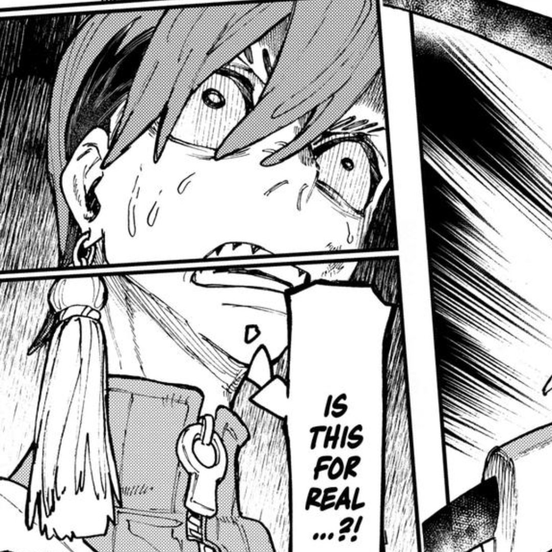 gachiaMIKUta's tweet photo. the way the panels are styled here makes it seem like its giving us a preview of whats happening in the future pages https://t.co/Up4f7hd1YT