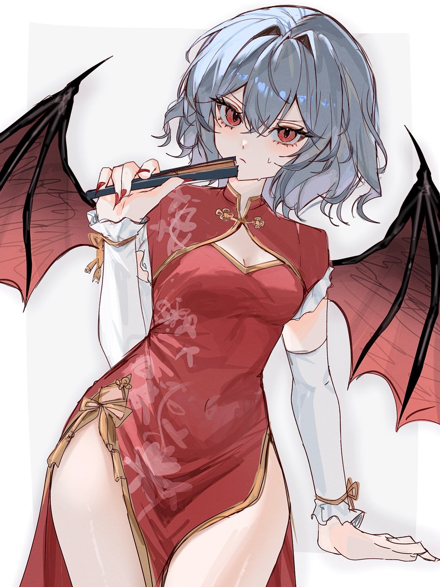 NA_12amane's tweet photo. チャイナ服レミリア https://t.co/POSh3FtX2Q