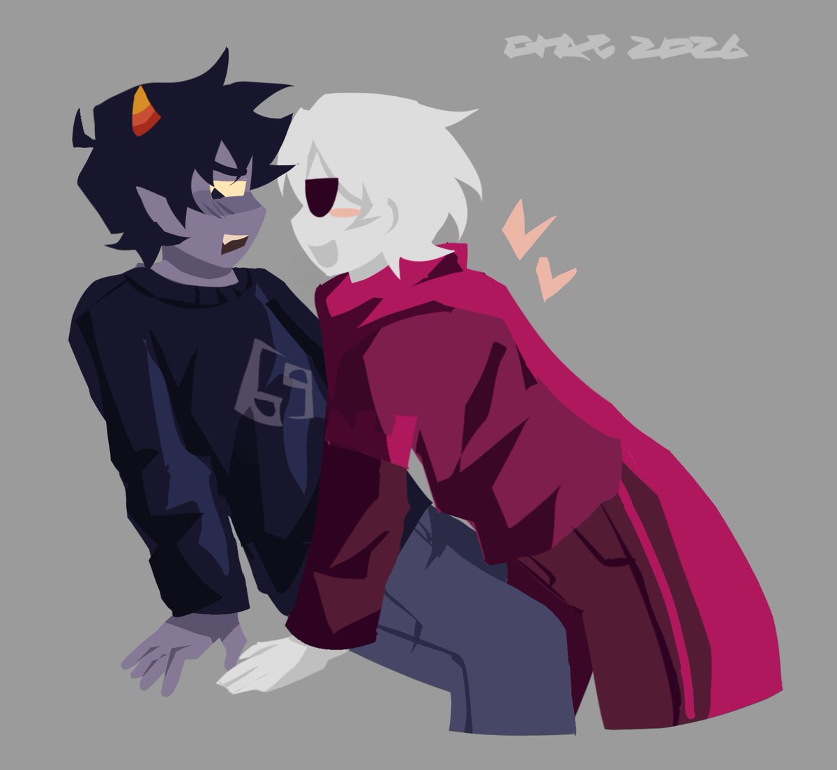 SEXUALHAZARD's tweet photo. repost #davestrider #karkatvantas #homestuck #davekat https://t.co/HjqabpCKNc