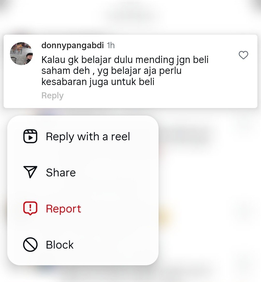 theonecalledluv's tweet photo. kadang ngga tau mau jawab apa kalo ada org minta ajarin saham.
aku aja masih belajar, masih sering cutloss. ngga berani ngajarin orang.

lebih bingung pas ditanya sama org yg masih hijau banget soal pasar modal : 
"untuk awalan beli apa dan spend berapa yaa"

diamlah aku di situ https://t.co/VtIFjrxNsB