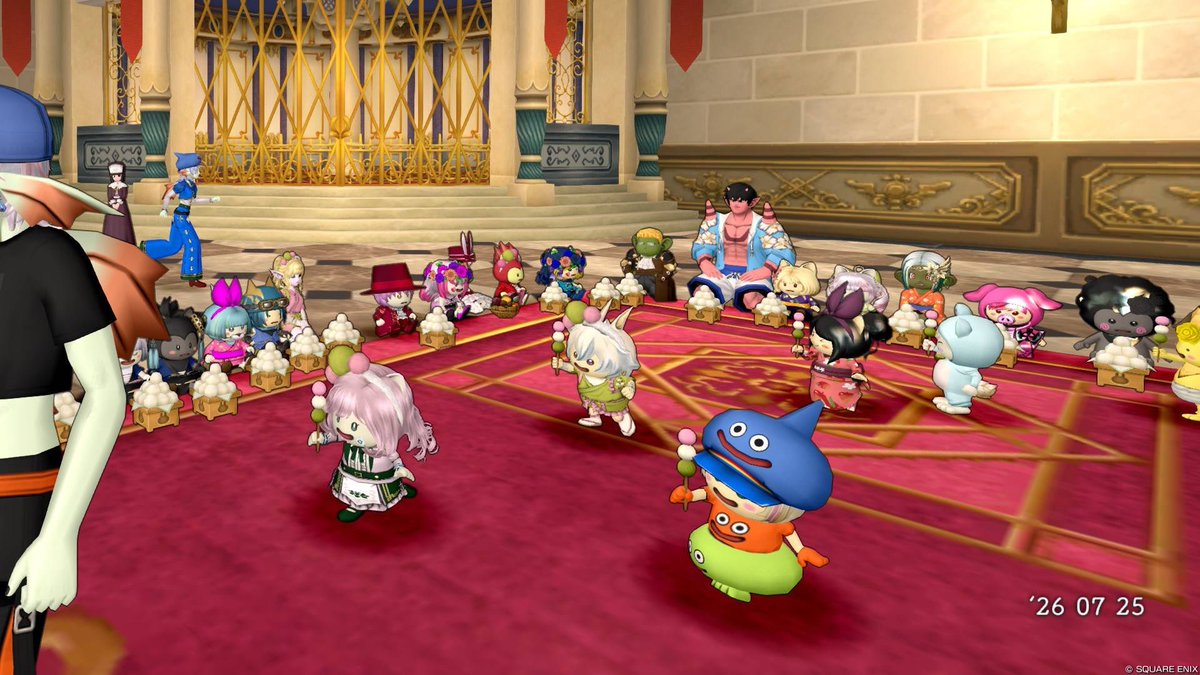 flynn_dqx's tweet photo. 先週の話ですが…
#ティアフェス #おだんご団 に参加しました🍡
しぐさ当て･おだんごの花道･風船上げをしました🎈
しぐさの写真はおだんごの花道で撮り過ぎて流れてしまいました😭
風船ではやっぱりイイクさんの事を考えちゃいました…
楽しい企画をいっぱいありがとう！ https://t.co/4Wt2F7xzqy