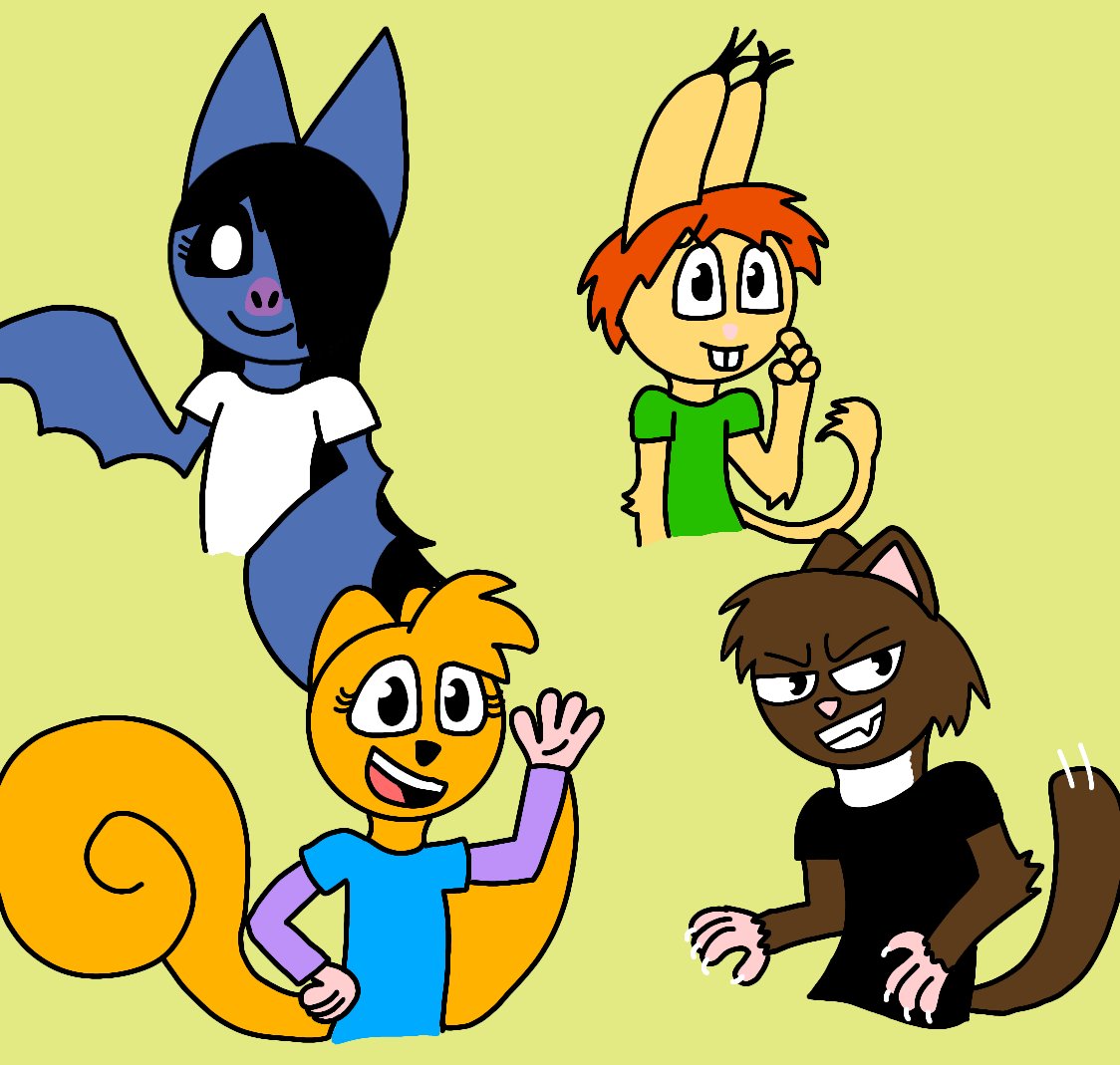Mrdragonflu's tweet photo. #Erma, Connor, Amy And Terry Is Animals Now
#webcomic https://t.co/MVZHwbahXi