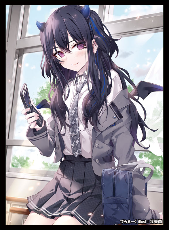 arapaima55giga's tweet photo. 『C108/夏コミ/オンライン頒布/新作第1弾』   
 「制服ひなの＆制服うるは」のスリーブとプレイマットです。     
イラストは、我美蘭様（@gabiran_）になります。 https://t.co/Zoh4dlBYVH