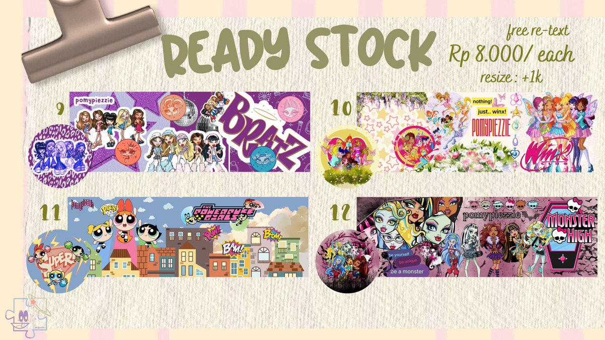 pomypiezzie's tweet photo. ꒰ help rt, thank you! ꒱

୨୧˚little pieces of happiness
welcome to pomypiezzie! our new layout collection is up now!✨

💌 8k/each
✏️ free retext
🎀 resize +1k 

𐙚 collection
- kpop 
- kitten
- ⁠cartoon
order : https://t.co/PlvhHkPLWi 💞
[ #bealanja ] https://t.co/axyIlfYpUb