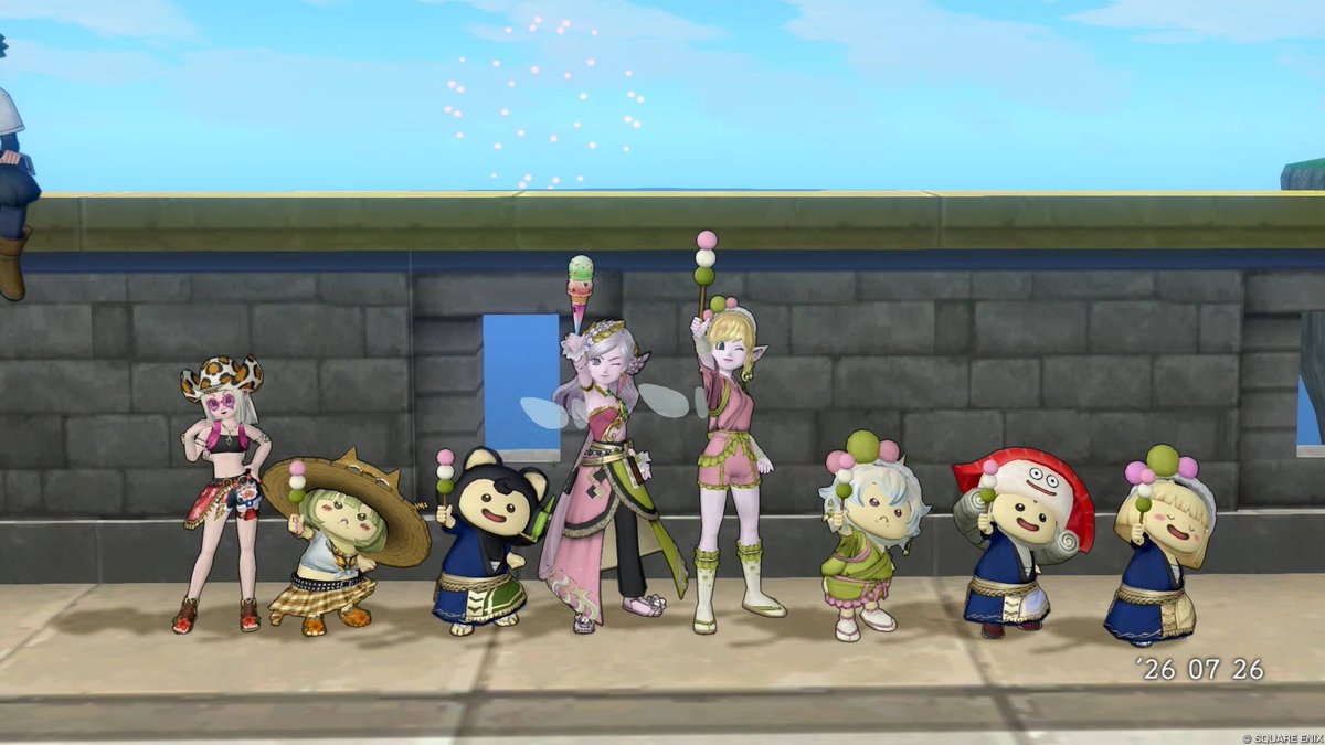 flynn_dqx's tweet photo. #ティアフェス グランドフィナーレでは真っ先におだんご団のチェキに向かいました🍡
スタッフの方々に囲まれてのチェキは可愛くて宝物の1枚になりました✨
フレ様ともパシャ出来て良かった！
今年も素晴らしい経験をさせて頂いてティアフェス運営の方々参加させて頂いたイベント様有難うございました🙏 https://t.co/2L9ex0btTU