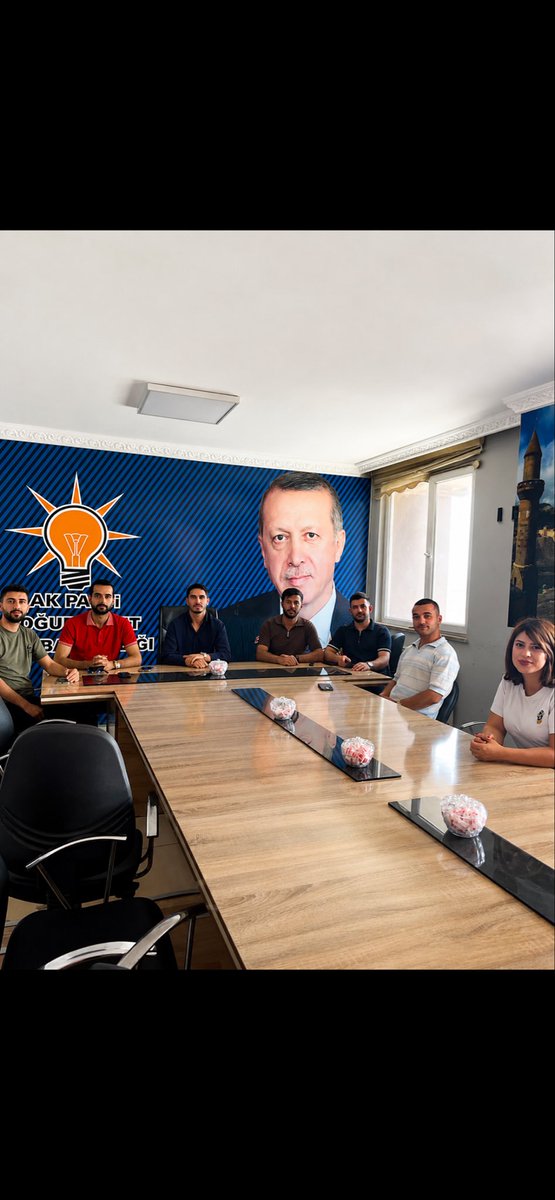 AkDogubayazit's tweet photo. AK Parti Doğubayazıt İlçe Gençlik Kolları olarak haftalık olağan yürütme kurulu toplantımızı gerçekleştirdik.

Toplantımızı, Başkanımız Sayın @Nursahozdmr04 katılımı ve kıymetli değerlendirmeleriyle verimli bir şekilde tamamladık. Gençliğe yönelik çalışmalarımızı değerlendirerek önümüzdeki dönem hayata geçireceğimiz faaliyetler üzerine istişarelerde bulunduk.

Birlik ve beraberlik içerisinde, Doğubayazıt’ımıza ve gençlerimize hizmet etmek için azim ve kararlılıkla çalışmaya devam edeceğiz.
@abuyukgumus @avyusufibis @osmannazlier @Ruken_Kilerci @Dtilhamiyildiz @kberkayerdogan @H_ibrahimselcuk @m_cetin4 @sena_gecit @Nursahozdmr04 @akgenclikagri 

#AKParti #Doğubayazıt #GençlikKolları #TürkiyeYüzyılı #DurmakYokYolaDevam