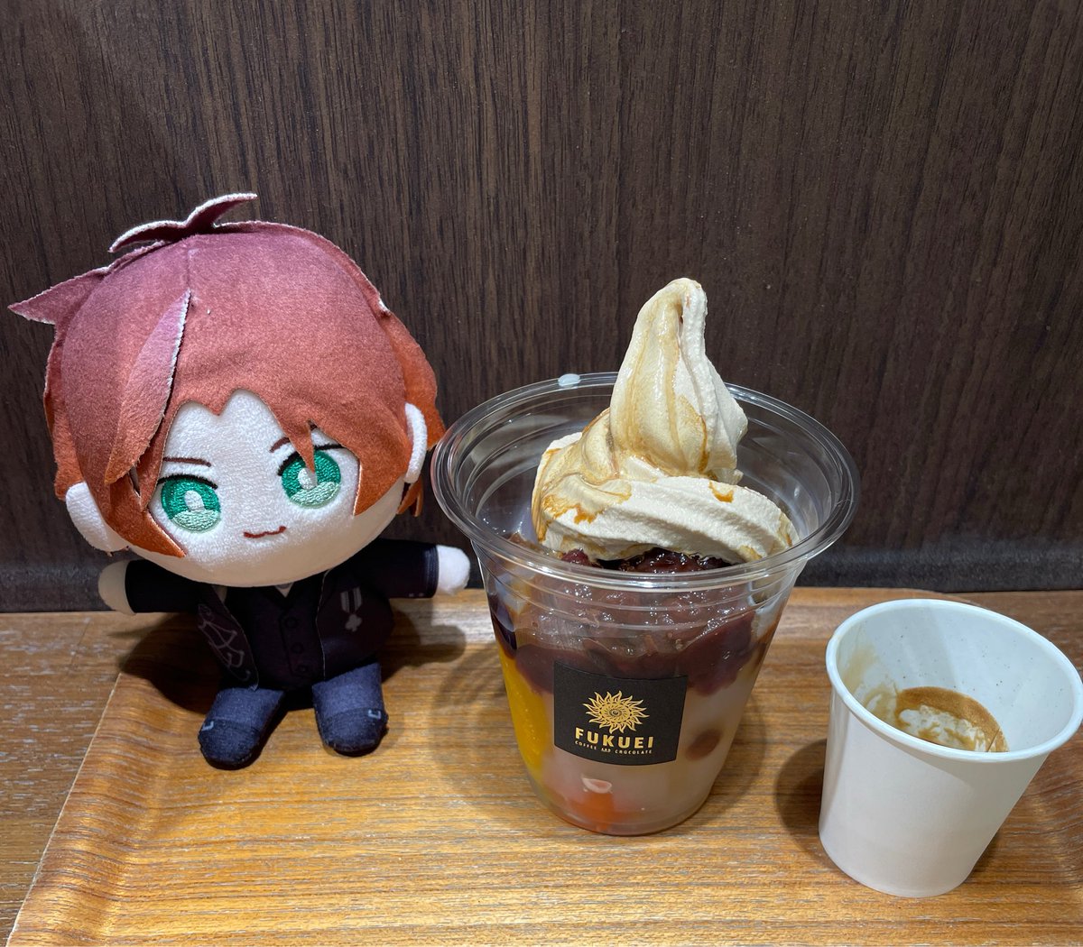 ahikichi's tweet photo. ランチは青葉亭の牛たん(柚子胡椒)
食後のコーヒーは杜の香りでスマトラタイガー ブルーアイ☕️
ライブ後の甘味は富久栄珈琲でエスプレッソあんみつ&amp;ソフトクリーム(仙台来たら絶対に食べてる😋)
夕飯は鮭 はらこめし 駅弁
おなかいっぱい😋 https://t.co/6cBM7CGzzq